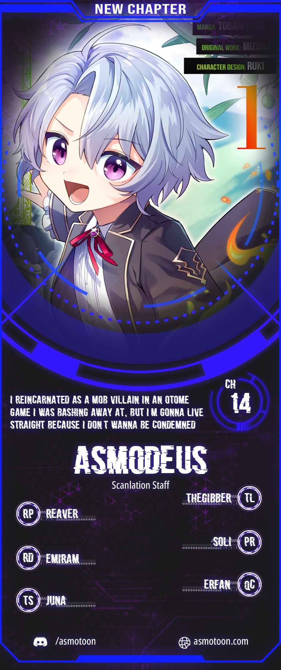 I Reincarnated As A Mob Villain In An Otome Game I Was Bashing Away At, But I'm Gonna Live Straight Because I Don't Wanna Be Condemned Chapter 14 1